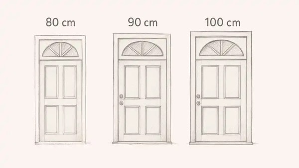 Catat! Ini Lebar Pintu Rumah Standar dan Mewah yang Perlu Diketahui!