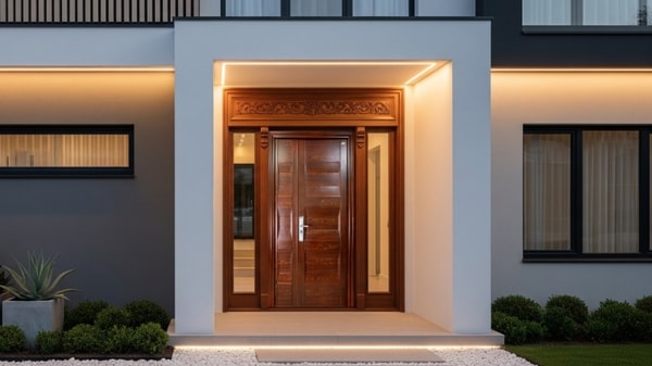 WOW! Ini Inspirasi Pintu Rumah Klasik Modern yang Tak Lekang Zaman