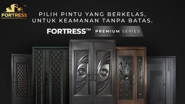 Eksklusif! Harga Pintu Baja FORTRESS Premium Series Terbaru