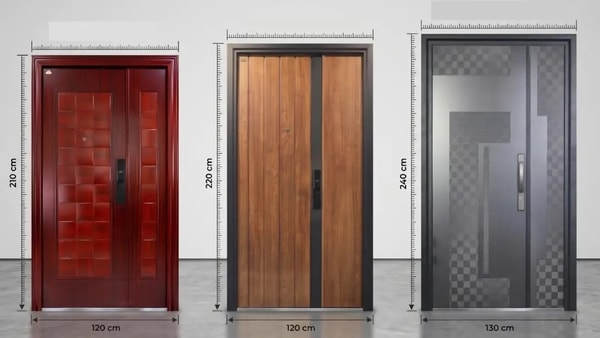 Cek Dulu! Ini Ukuran Pintu Baja FORTRESS 2 Pintu Besar Kecil Lengkap