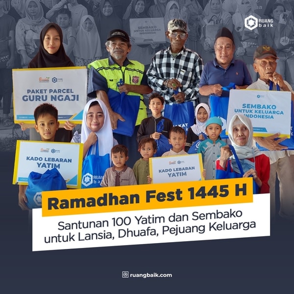350 Orang Meriahkan Ramadhan Fest 1445 H