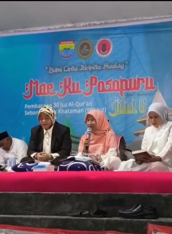 990 Juz Menggema di Hualoy Kabupaten Seram Barat: Tadarus Akbar Pererat Ukhuwah di Penghujung Ramadhan