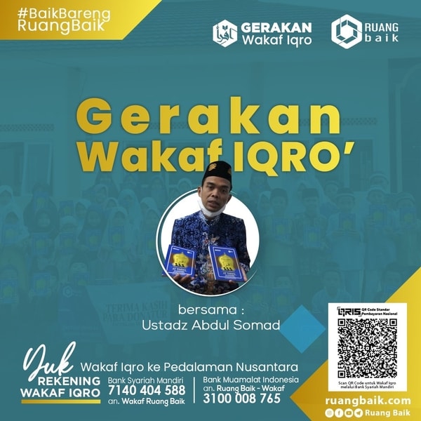 dr. Aisah Dahlan Dukung Gerakan Wakaf Iqro