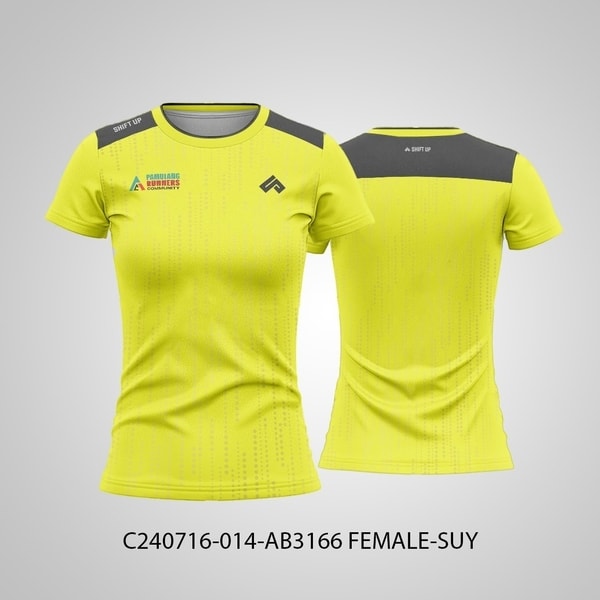 Jersey Running Shift Up - Custom Mputh Pamulang Female