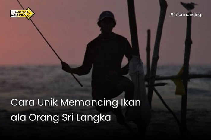 Cara Unik Memancing Ikan ala Orang Sri Langka