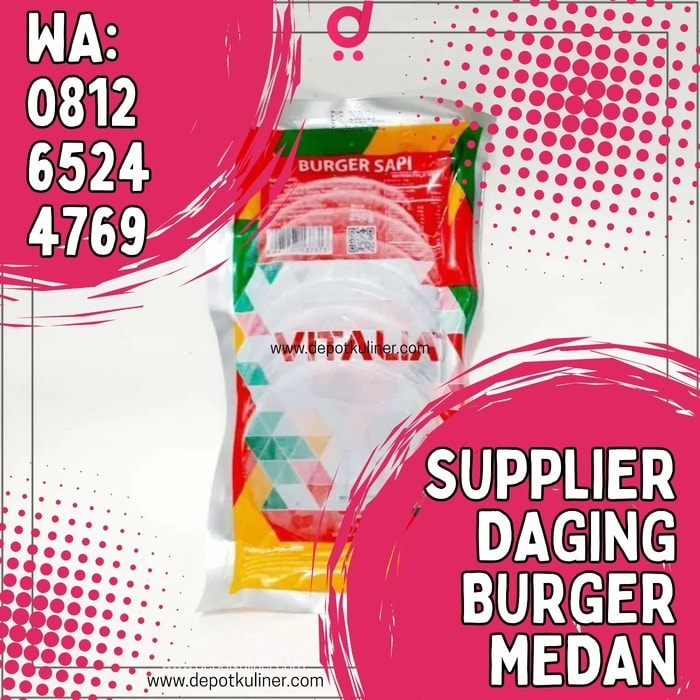 Supplier Daging Burger Medan : Terseida Bebagai Merek Daging Burger