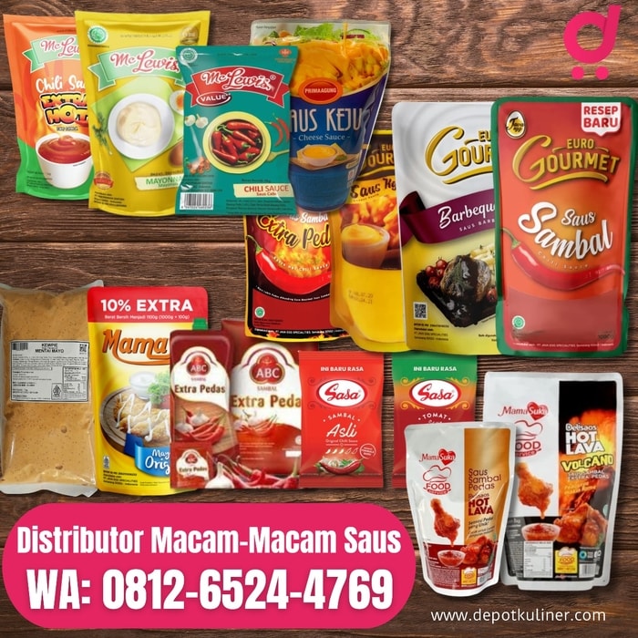 Distributor Macam-Macam Saus: Lengkap, Siap Kirim ke Usaha Anda!