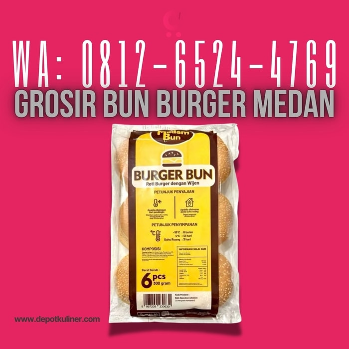Grosir Bun Burger Medan : Harga Mulai 9000-an