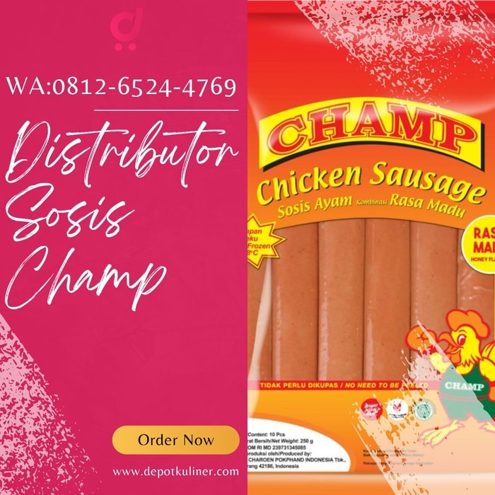Distributor Sosis Champ – Dapatkan Harga Termurah Hanya Disini