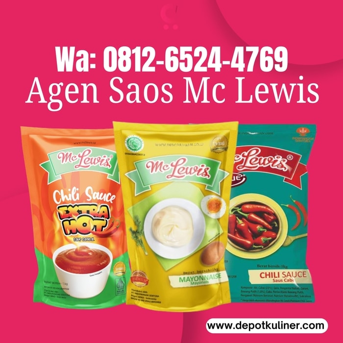 Distributor Saus Mc Lewis - Varian Lengkap, Harga Terjangkau