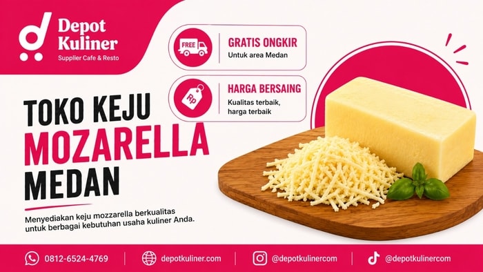 SIAP ANTAR, WA: 0812-6524-4769 Toko Keju Mozarella Medan