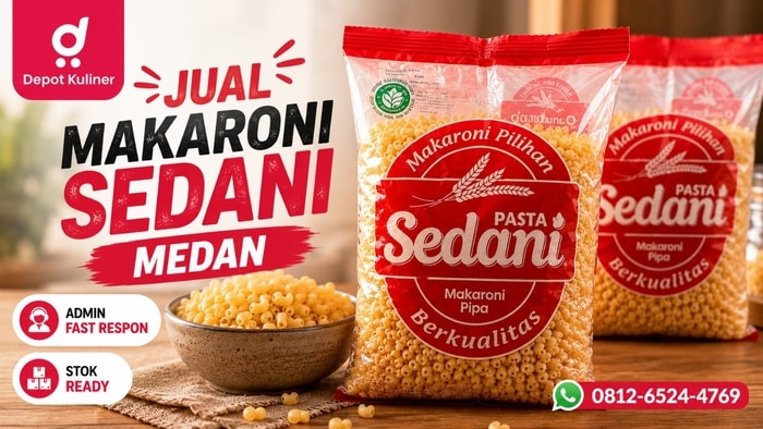 READY STOCK, WA: 0812-6524-4769, Jual Makaroni Sedani Medan
