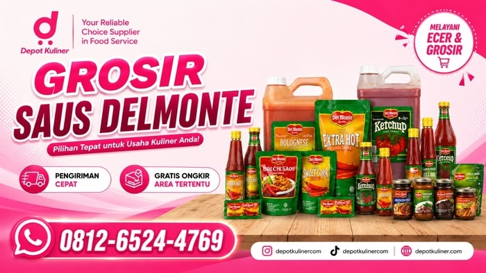 READY STOCK, WA: 0812-6524-4769, Grosir Saus Delmonte Medan
