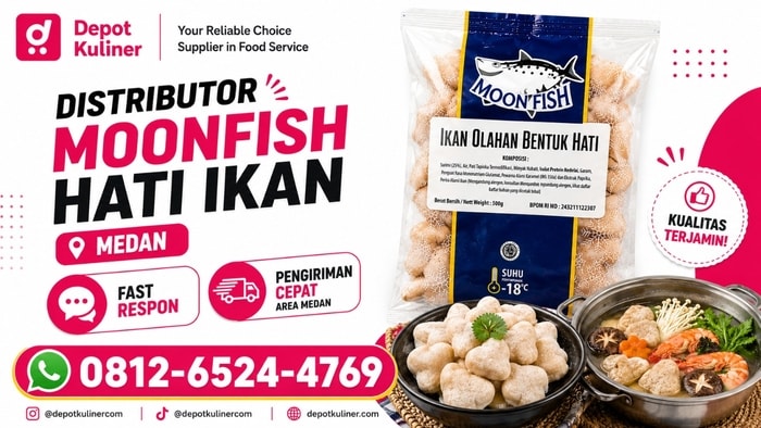 GRATIS KONSULTASI, WA: 0812-6524-4769, Distributor Moonfish Hati Ikan Medan