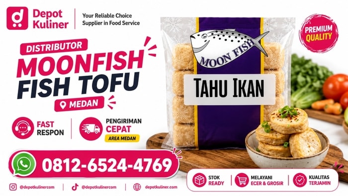 DISKON SPESIAL, WA: 0812-6524-4769, Distributor Moonfish Fish Tofu Medan