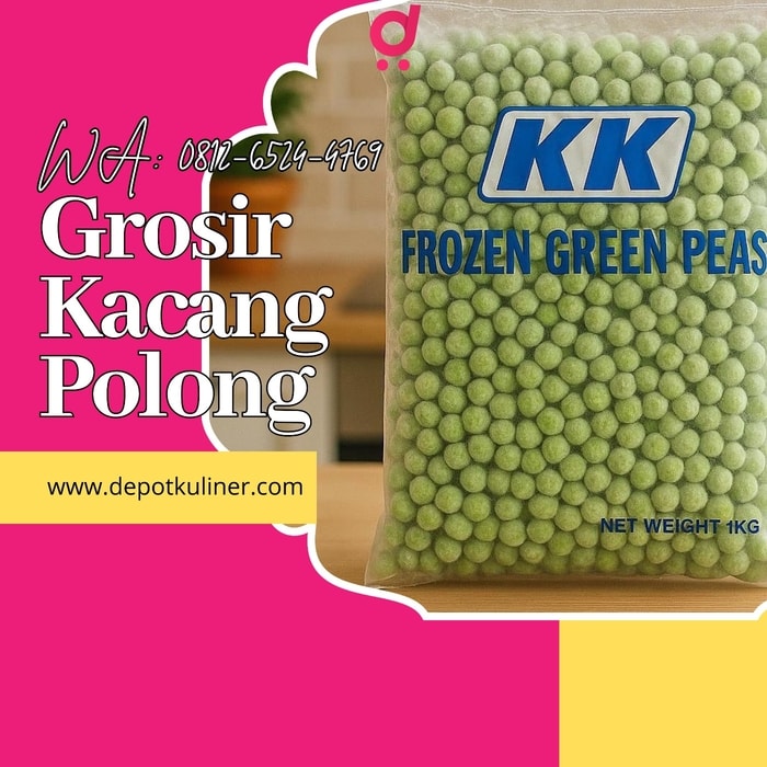 Grosir Kacang Polong untuk Kebutuhan Usaha Kuliner