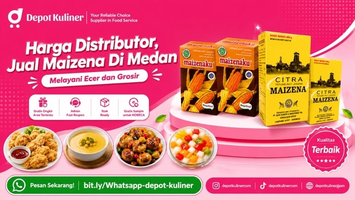 DISKON SPESIAL, WA: 0812-6524-4769, Harga Distributor, Jual Maizena Di Medan