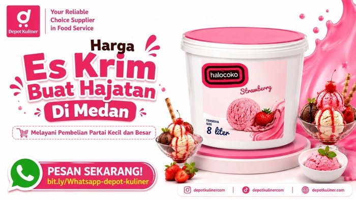 PENGIRIMAN CEPAT, WA: 0812-6524-4769, Harga Es Krim Buat Hajatan Di Medan