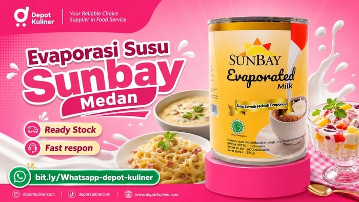 READY STOCK, WA: 0812-6524-4769, Evaporasi Susu Sunbay Medan