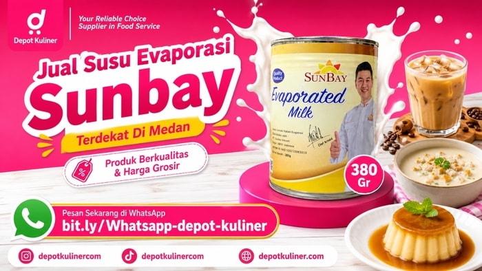 SUPER HEMAT, WA: 0812-6524-4769, Jual Susu Evaporasi Sunbay Terdekat Di Medan