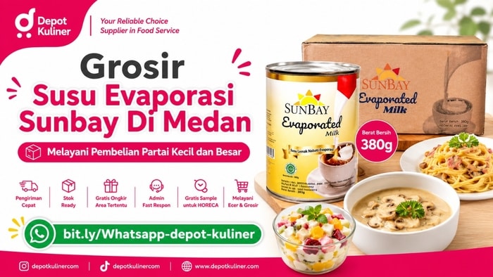 BEST SELLER, WA: 0812-6524-4769, Grosir Susu Evaporasi Sunbay Di Medan