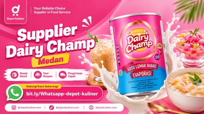 TERMURAH, WA: 0812-6524-4769, Supplier Dairy Champ Medan
