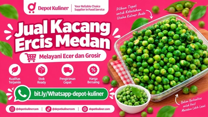GRATIS ONGKIR AREA TERTENTU, WA: 0812-6524-4769, Jual Kacang Ercis Medan