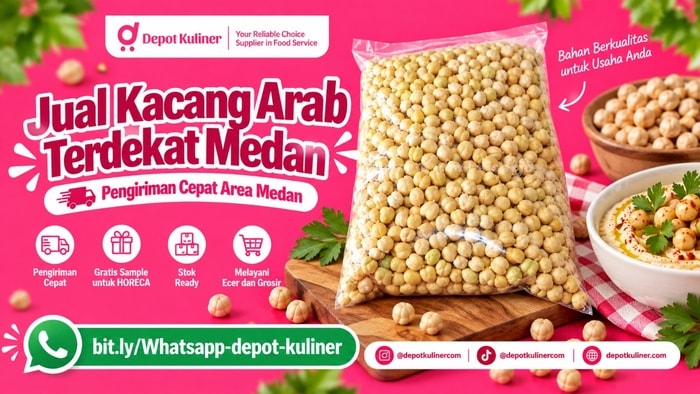 SUPPLIER TERPERCAYA, WA: 0812-6524-4769, Jual Kacang Arab Terdekat Medan