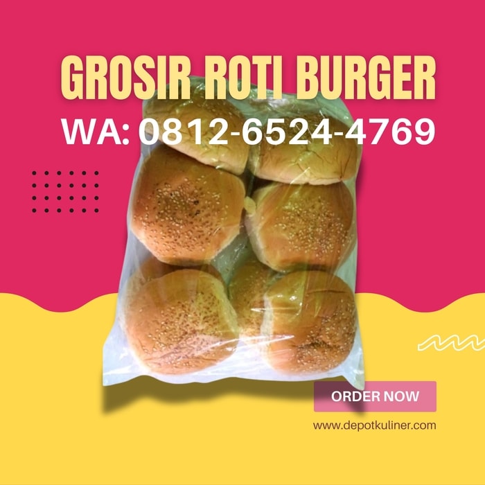 Grosir Roti Burger Medan untuk Reseller & Dapur MBG