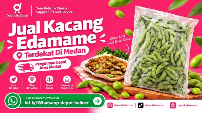 PROMO SPESIAL HARI INI, WA: 0812-6524-4769, Jual Kacang Edamame Terdekat Di Medan