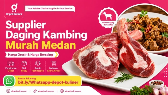 FAST RESPON, WA: 0812-6524-4769, Supplier Daging Kambing Murah Medan