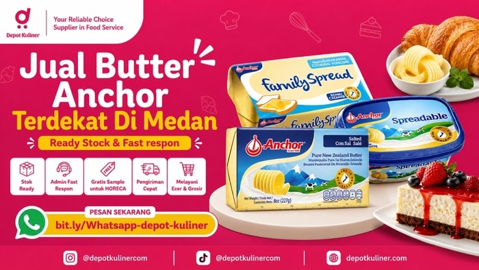 GRATIS SAMPLE HORECA, WA: 0812-6524-4769, Jual Butter Anchor Terdekat Di Medan