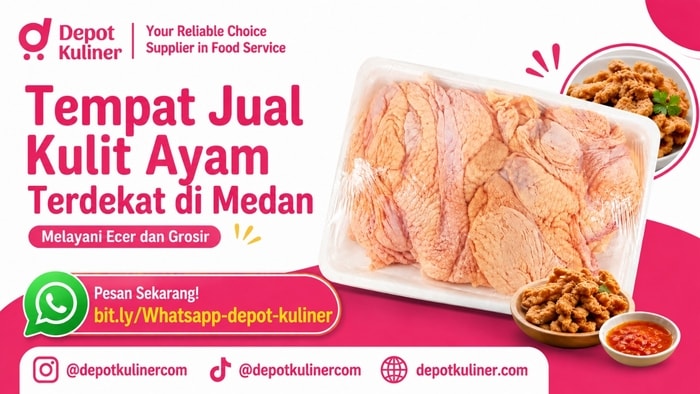 HARGA TERBAIK, WA: 0812-6524-4769, Tempat Jual Kulit Ayam Terdekat di Medan
