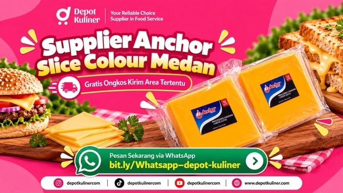 STOK SELALU READY, WA: 0812-6524-4769, Supplier Anchor Slice Colour Medan