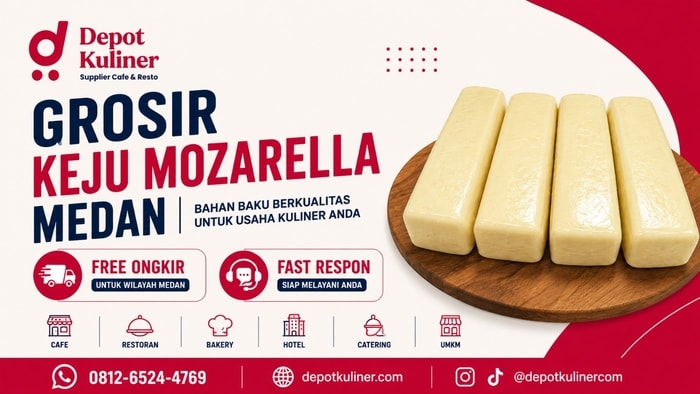 HARGA PALING MURAH, WA: 0812-6524-4769 Grosir Keju Mozarella Medan
