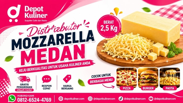 HARGA GROSIR, WA: 0812-6524-4769 Distributor Mozzarella Medan