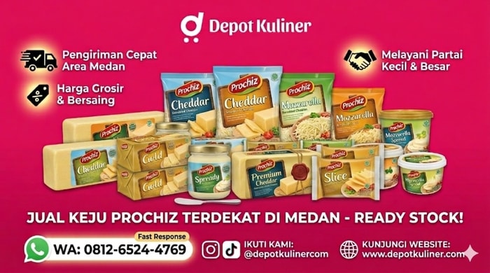 TERLENGKAP, WA: 0812-6524-4769 Jual keju prochiz terdekat di medan