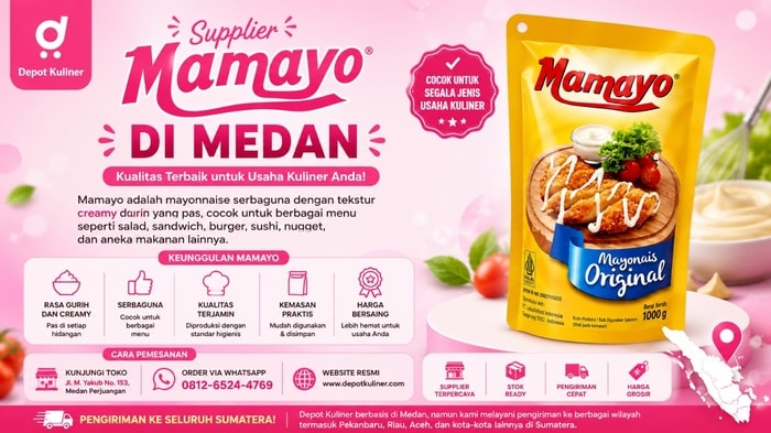Supplier Mamayo Medan Harga Grosir & Stok Ready