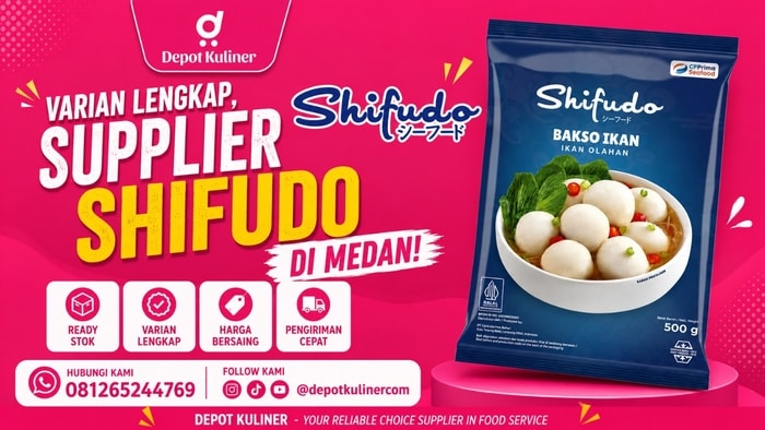 Distributor Shifudo Medan Terpercaya untuk Kebutuhan Frozen Food Berkualitas