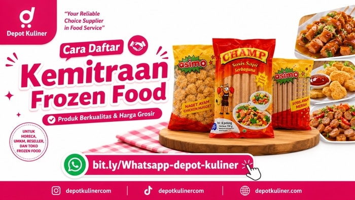 TERMURAH, WA: 0812-6524-4769, Cara Daftar Kemitraan Frozen Food