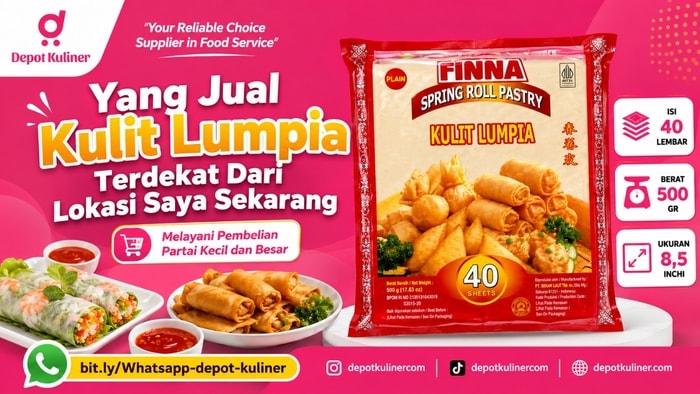 HARGA SPESIAL, WA: 0812-6524-4769, Yang Jual Kulit Lumpia Terdekat Dari Lokasi Saya Sekarang