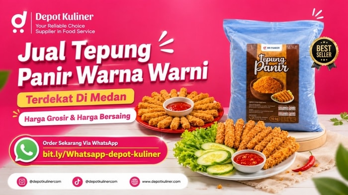 HARGA GROSIR, WA: 0812-6524-4769, Jual Tepung Panir Warna Warni Terdekat Di Medan