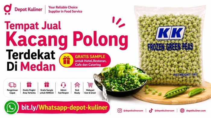 HARGA TERBAIK, WA: 0812-6524-4769, Tempat Jual Kacang Polong Terdekat Di Medan