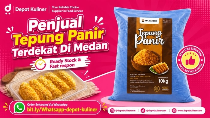 HARGA GROSIR, WA: 0812-6524-4769, Penjual Tepung Panir Terdekat Di Medan