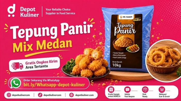 SIAP KIRIM HARI INI, WA: 0812-6524-4769, Tepung Panir Mix Medan