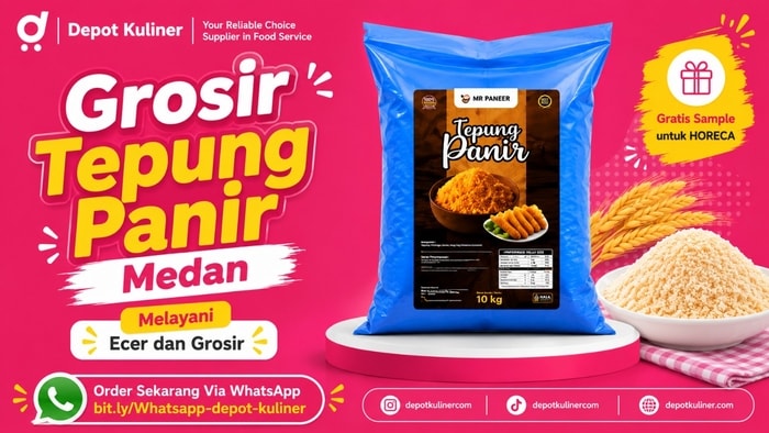 BEST SELLER, WA: 0812-6524-4769, Grosir Tepung Panir Medan