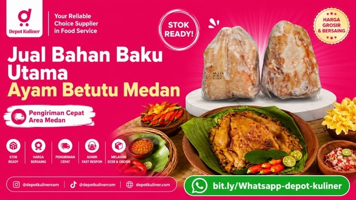 BEST SELLER, WA: 0812-6524-4769, Jual Bahan Baku Utama Ayam Betutu Medan