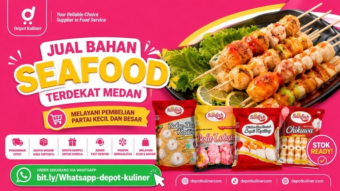 GRATIS SAMPLE, WA: 0812-6524-4769, Jual Bahan Seafood Terdekat Medan