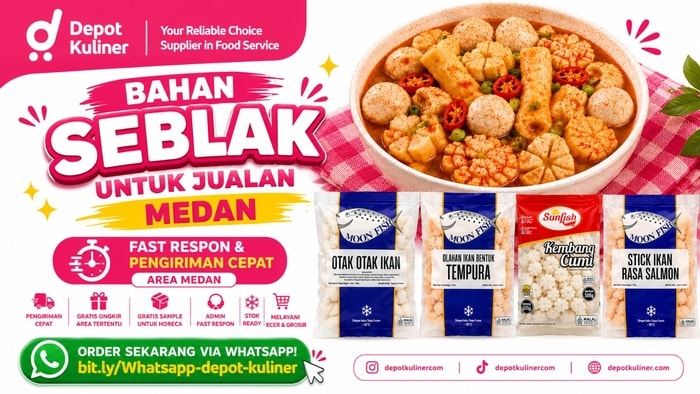 SUPER HEMAT, WA: 0812-6524-4769, Bahan Seblak Untuk Jualan Medan