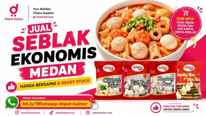 SUPER HEMAT, WA: 0812-6524-4769, Jual Seblak Ekonomis Medan